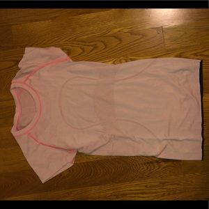 Lululemon Light Pink Swiftly Tech Tee